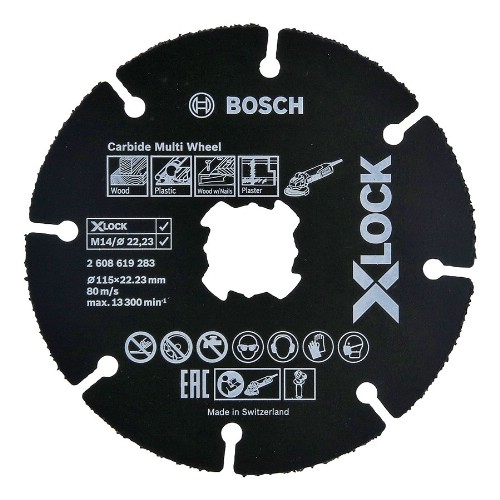 Kapskiva BOSCH<br />Carbide Multi Wheel HM X-Lock