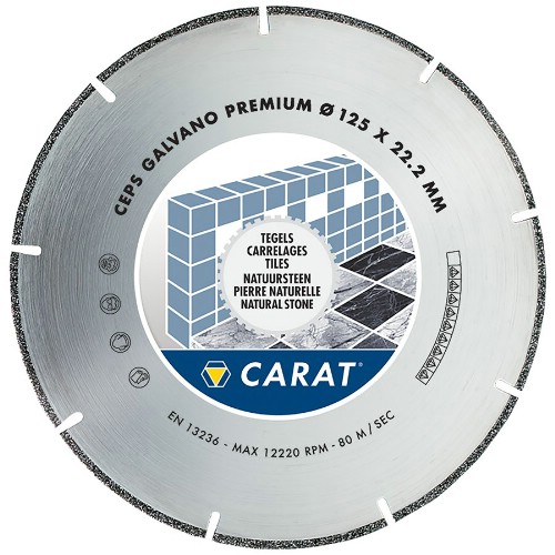 Diamantkapklinga CARAT<br />Galvano CEPS