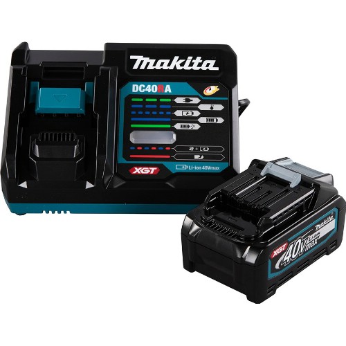 Laddare- och batteripaket MAKITA 1x 40 V 4,0 Ah Li-Ion